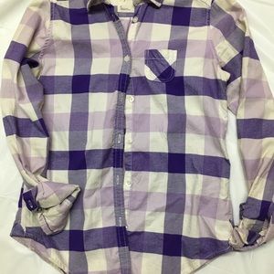 American Eagle button up top